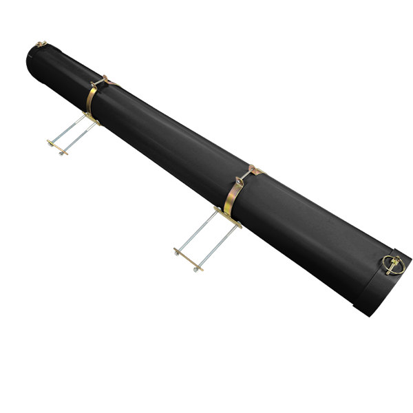 Coast RV Black Pole Carrier Complete Kit, 2200mm