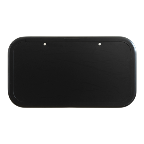 Caravan Picnic Table Black 4RC & Backing Plate - 800 x 445mm
