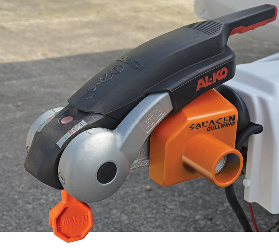 Gull Wing Euro Hitch Lock. FHL555