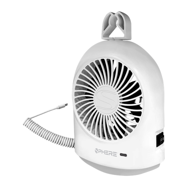 Sphere Camper Blade Fan and Dual Light