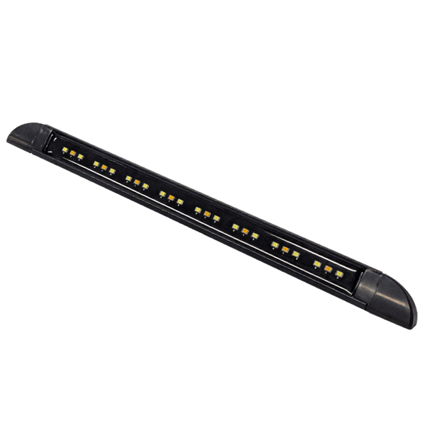 Coast RV Black Slimline Awning LED Light with Switch, 350mm