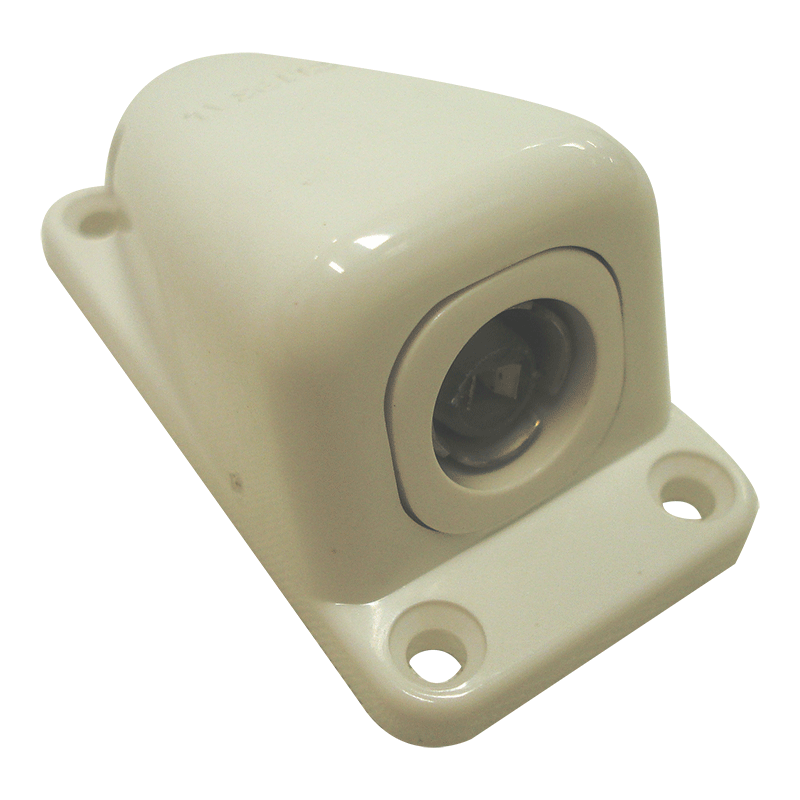 CLIPSAL 75 OHM COAXIAL CABLE SURFACE SOCKET. 30TV75S-WE
