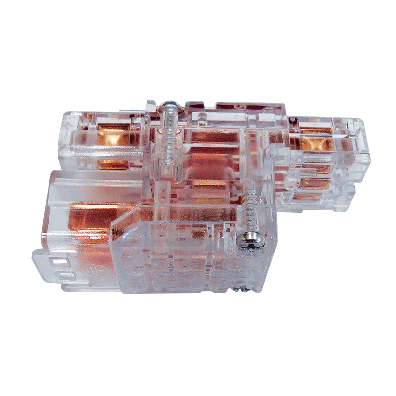 CMS 1 IN 2 OUT DOUBLE ADAPTER CLEAR. J3DCL