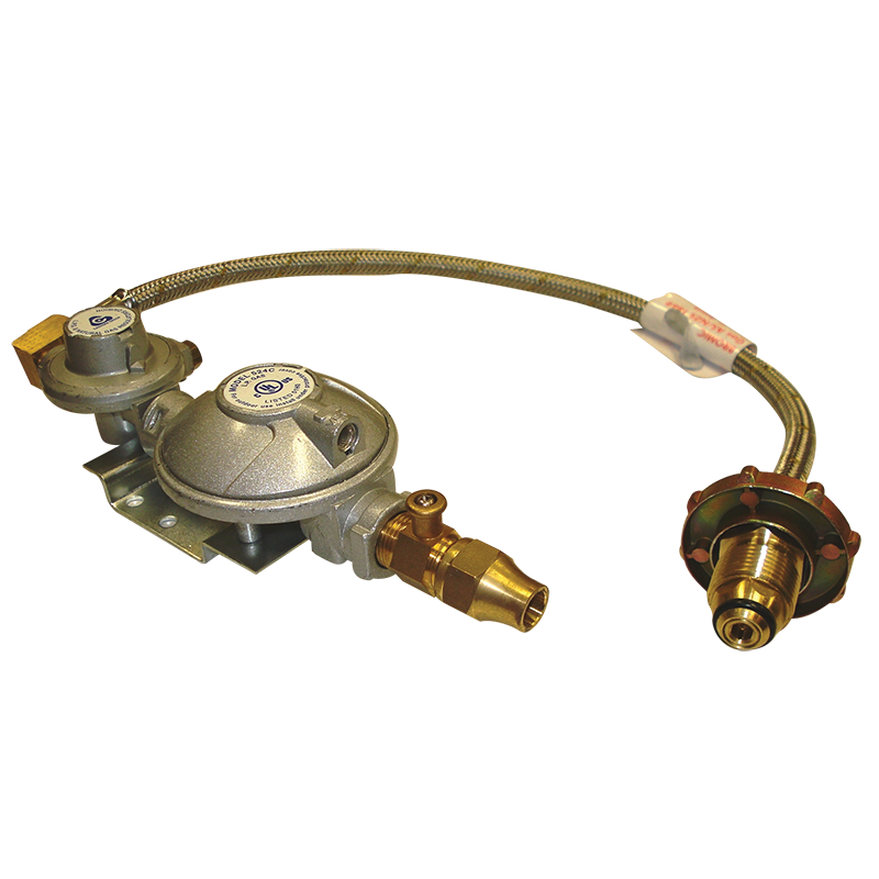 GAS CYLINDER REGULATOR KIT-SINGLE. 6060574