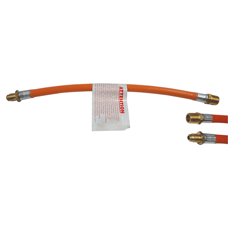 GAS HOSE 3/8" BSPM x 5/16 SAEM x 300MM. 6HCB0300