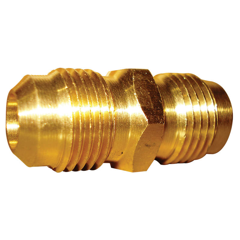 SAE MALE x SAE MALE DOUBLE UNION 3/8" x 3/8". LP2604B/01-1705