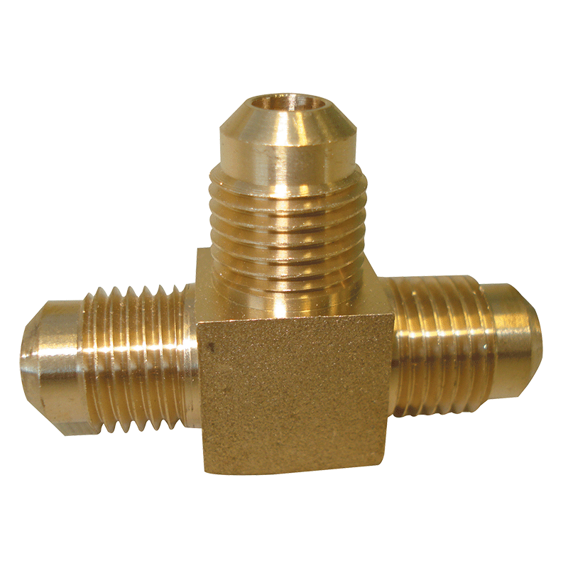 SAE No19 ALL MALE 3-WAY TEE CONNECTOR 5/16". 1410620