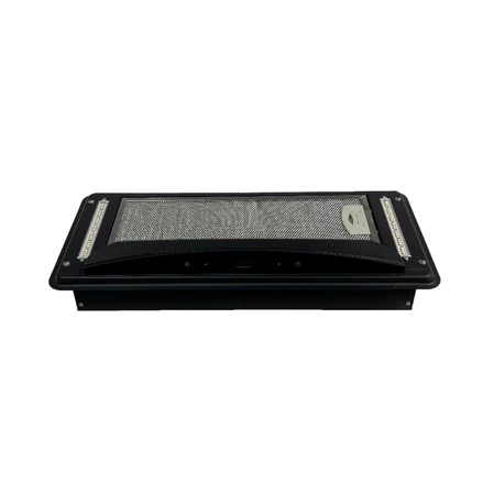 Aussie Traveller 12V 465mm Integrated Rangehood with Glass Facia
