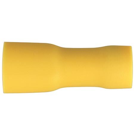 Narva 5mm 50 Piece Vinyl Crimp Terminal Female Bullet, Yellow