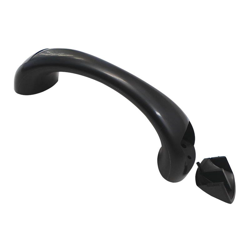 Black Plastic Grab Handle. XC9HANDLE08