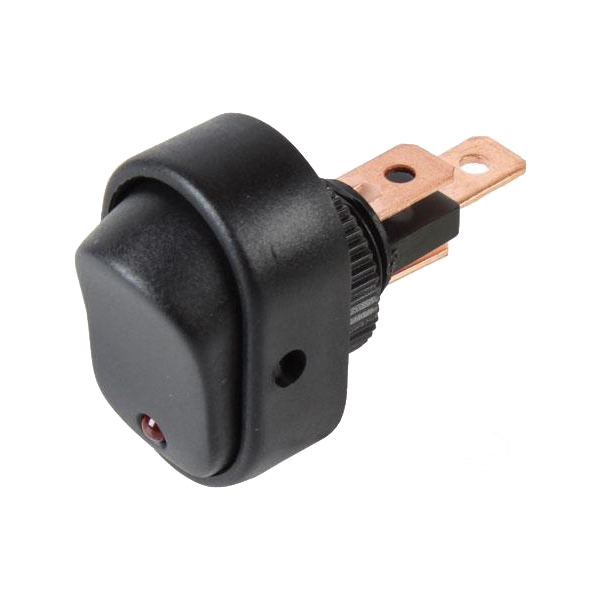 Narva Red LED On/Off Rocker Switch