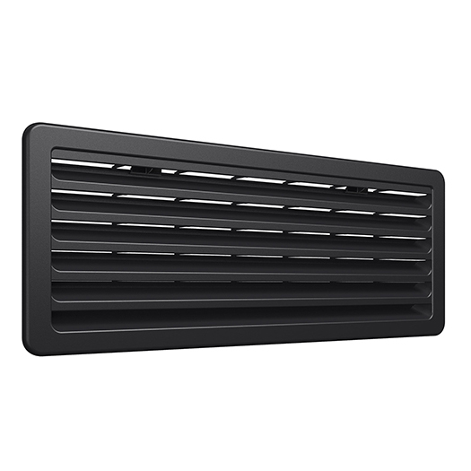 Thetford refrigerator vent, bottom, black