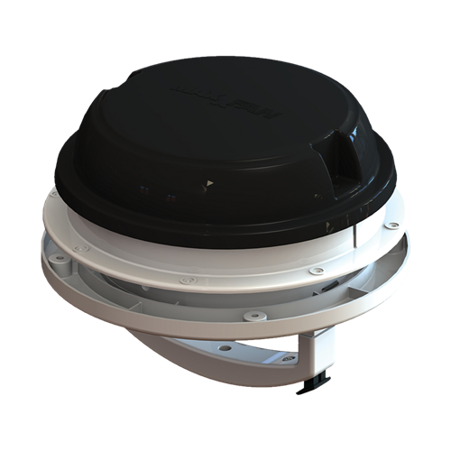 Maxxfan Dome with Sleeve, Black