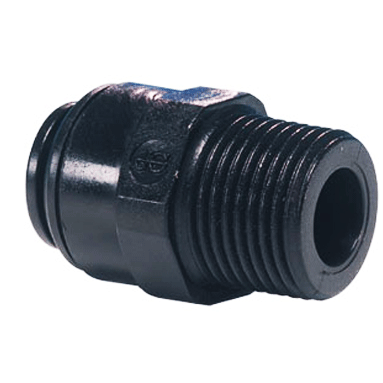 JG STRAIGHT 12MM x 1/2" BSPT MALE ADAPTOR. PM011204E