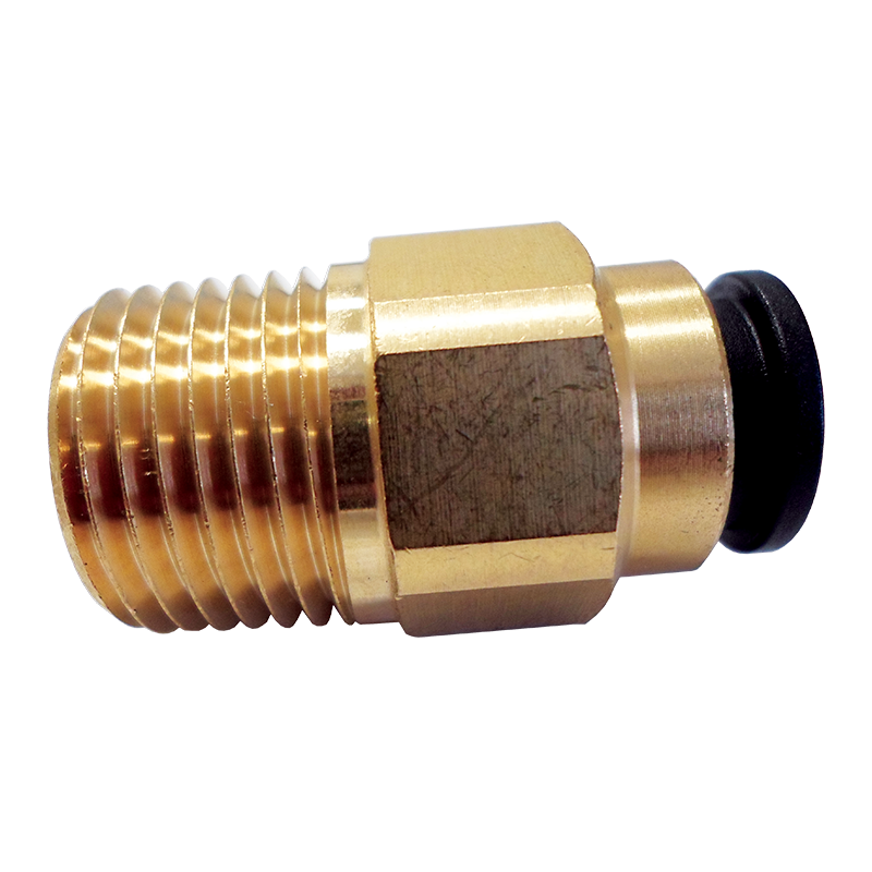 JG BRASS STRAIGHT 12MM x 1/2" NPT STR ADAPTOR. NC2726