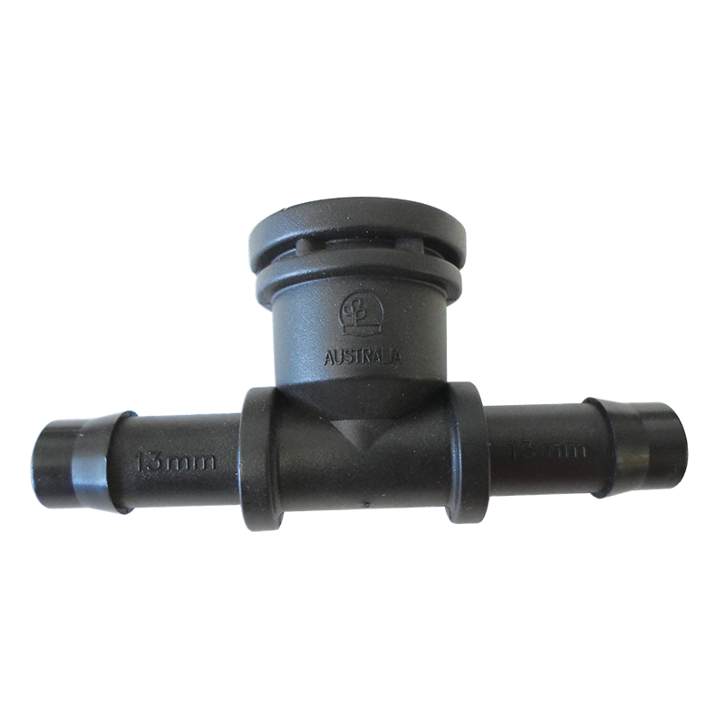 THREADED TEE 13MM BARBED x 1/2" BSP FEMALE. TBF1315