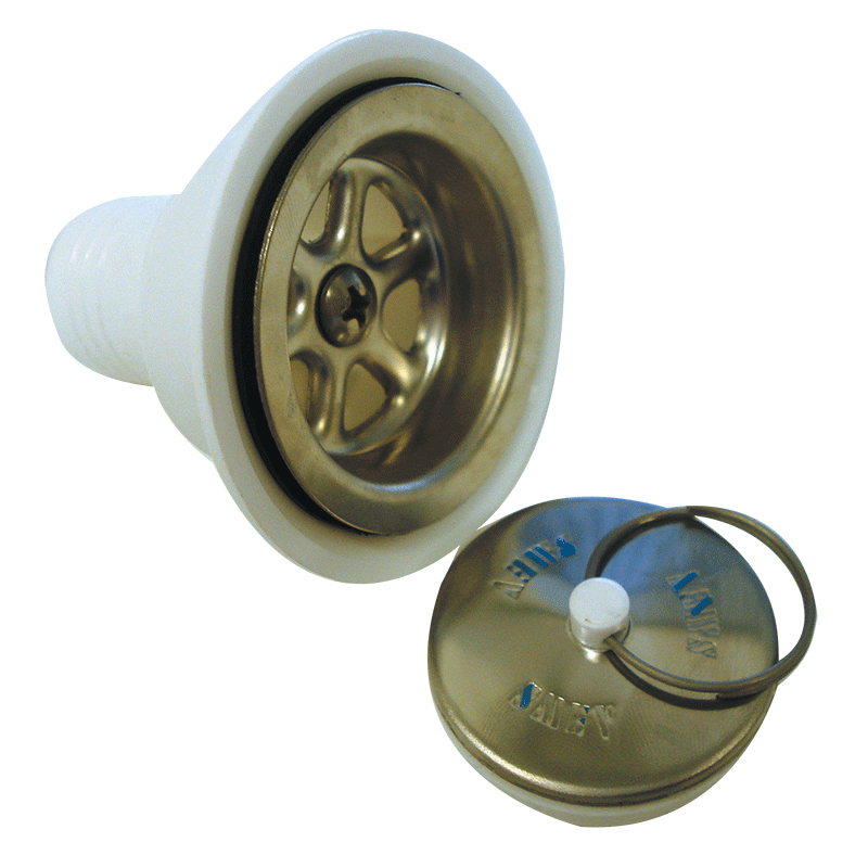 SMEV PLUG & WASTE KIT STRAIGHT 25MM. AC535PIL0000_SK