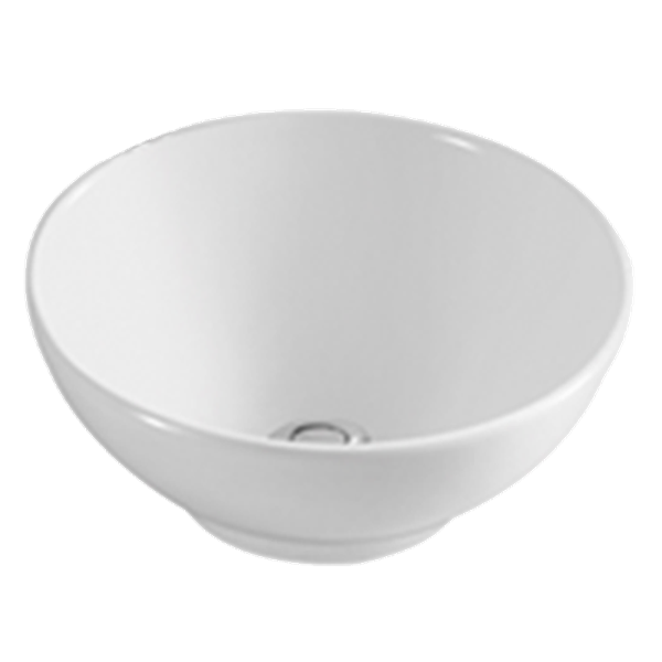 Coast RV Ceramic Gloss White Round Basin, 320x320x145mm