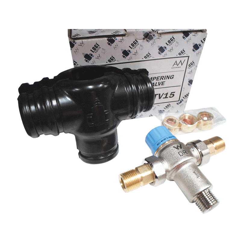 TV15 1/2 MALE TEMPERING VALVE. C6416D
