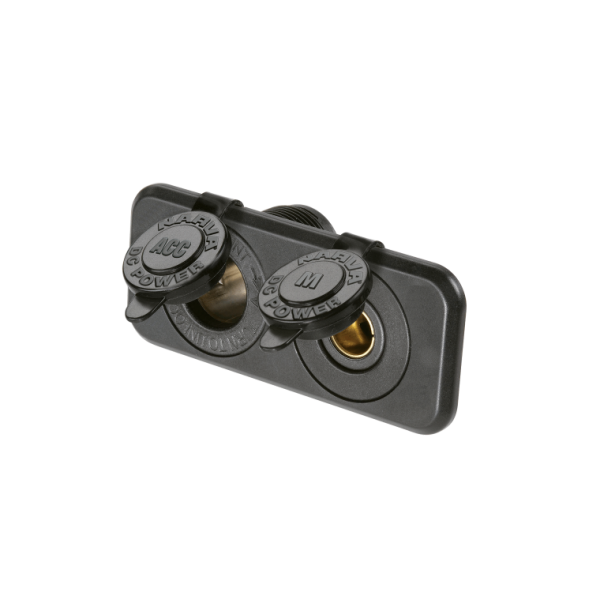 Narva 12-24V Heavy-Duty Twin Accessory Merit Socket