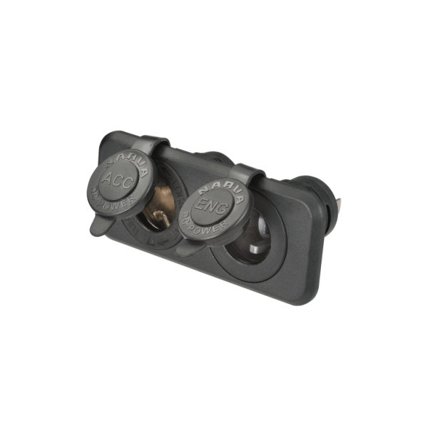 Narva 12-24V Heavy-Duty Twin Accessory Engel Socket