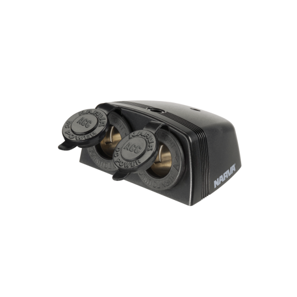 Narva Heavy-Duty Twin Surface Mount Accessory Socket