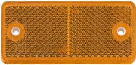 Narva 40 x 90mm 50 Piece Rectangle Reflector, Amber