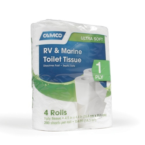 CAMCO RV & MARINE TOILET TISSUE 4/PACK. 40276