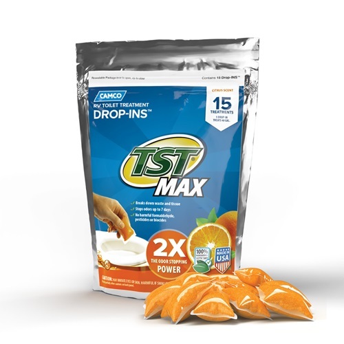 CAMCO TST ORANGE POWER DROP INS 15 PER BAG. 41189