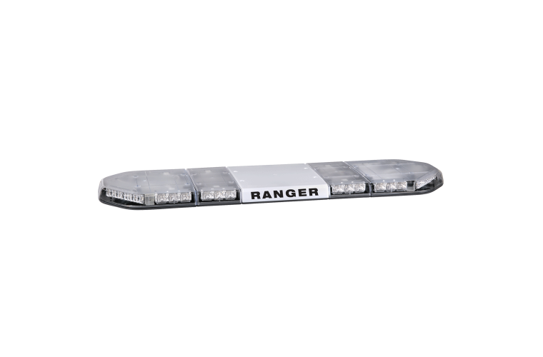 Narva 12V 1.2m Amber, Clear Lens & Illuminated Opal Centre Legion Light Bar