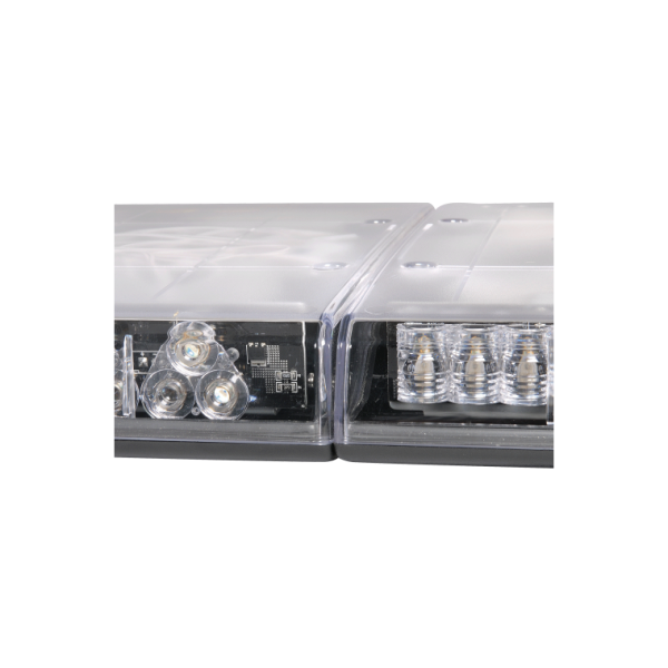 Narva 12V 1.7m Amber, Clear Lens & Illuminated Opal Centre Legion Light Bar
