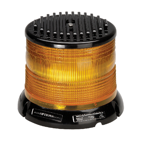 Narva 12/24V Amber Megaburst High Output LED Strobe Light, 5 Selectable Flash Patterns