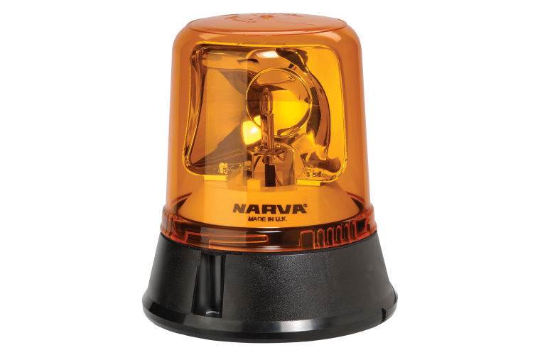Narva 12/24V Optimax Rotating Beacon with Flange Base