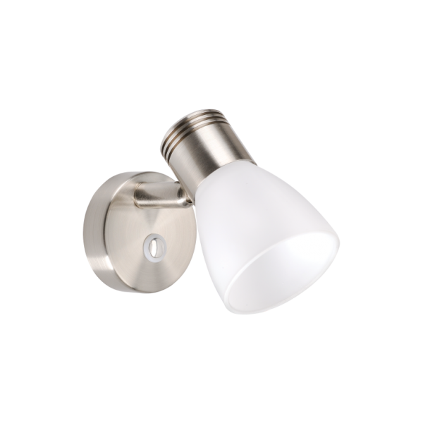 Narva 10-30V Nickel Interior Lamp with Dimming, Warm White