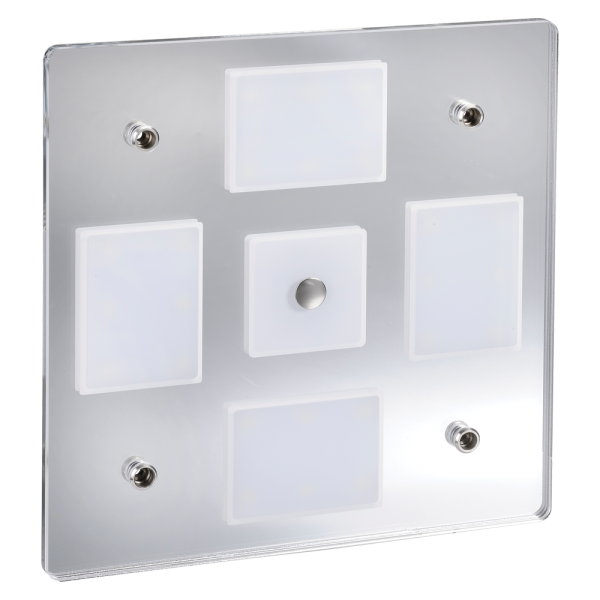 Narva 10-30V LED Square Interior Lamp Touch Switch & Dimming