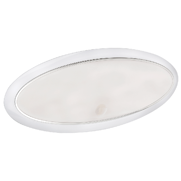 Narva 9-33V Large Oval Saturn LED Interior Lamp with Touch Switch & Dimming