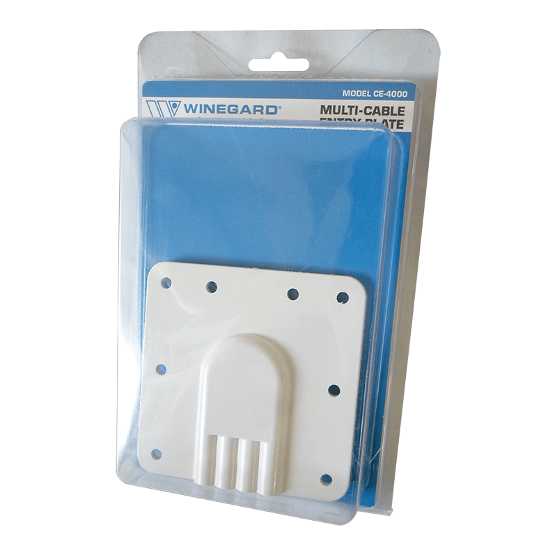 WINEGARD 4 CABLE ENTRY PLATE. CE-4000