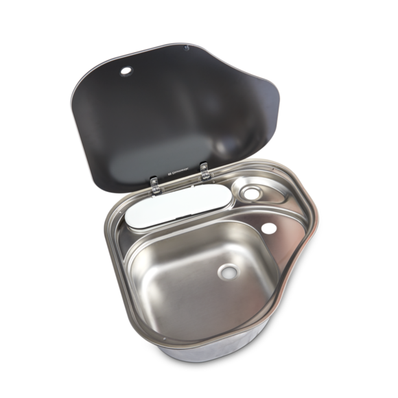 Corner sink, left hand Caravan RV Camping