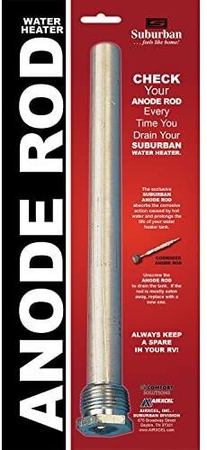 Suburban Water Heater Replacement Anode Rod, Magnesium 233514