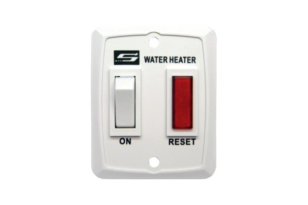 SUBURBAN SWITCH & PLATE ASSY WHITE FOR SW6DA/DEA. 232589