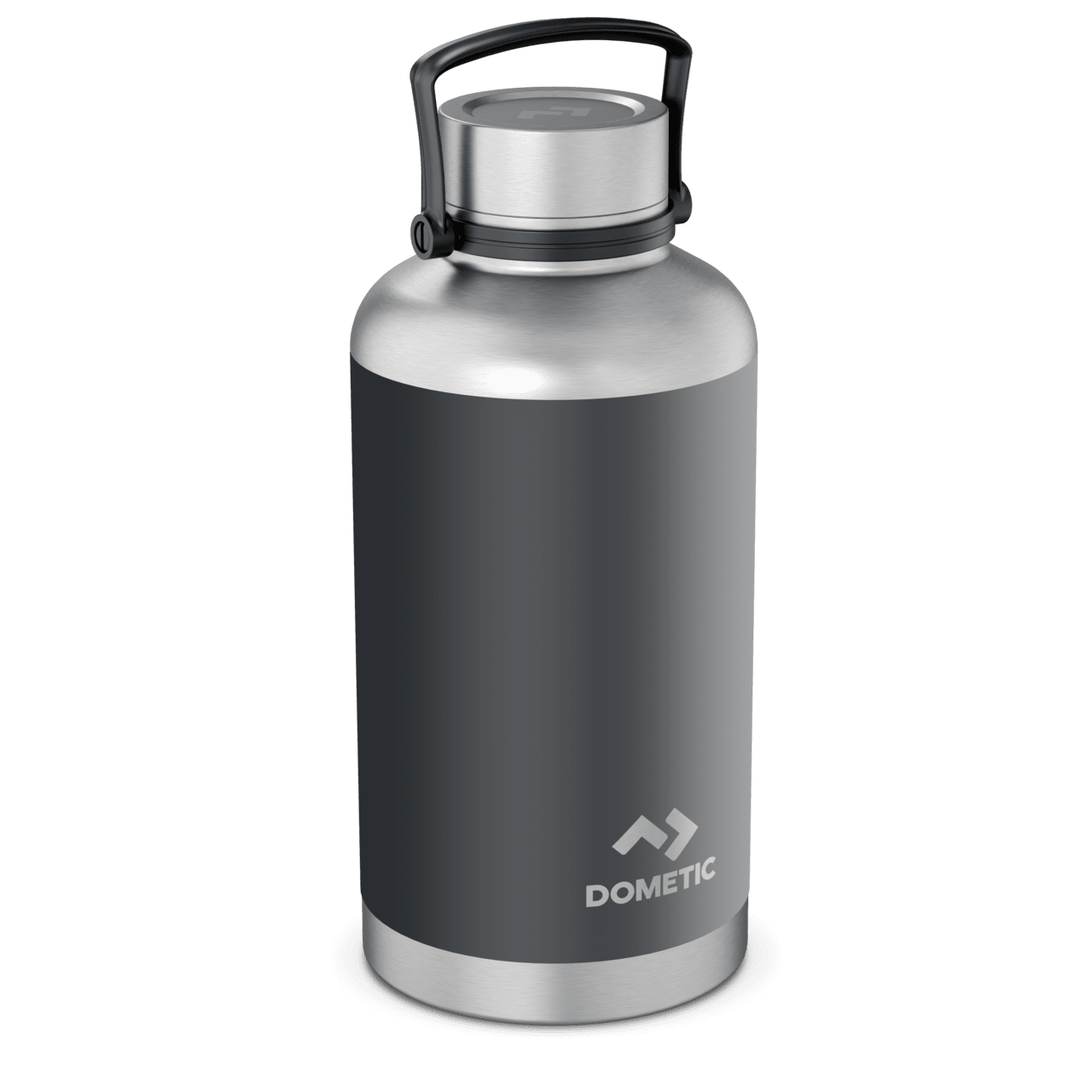 Dometic 1920 ml Slate Thermo Bottle with Handle & Cap Lid