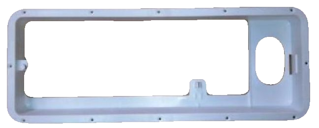 Dometic RS1640 upper frame - white