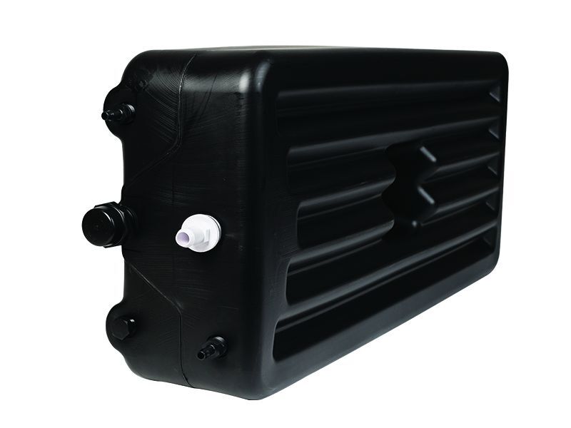 Camec 95 Litre Grey Water Tank with Fittings