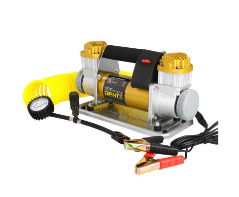Giantz 12V Portable Air Compressor, Gold