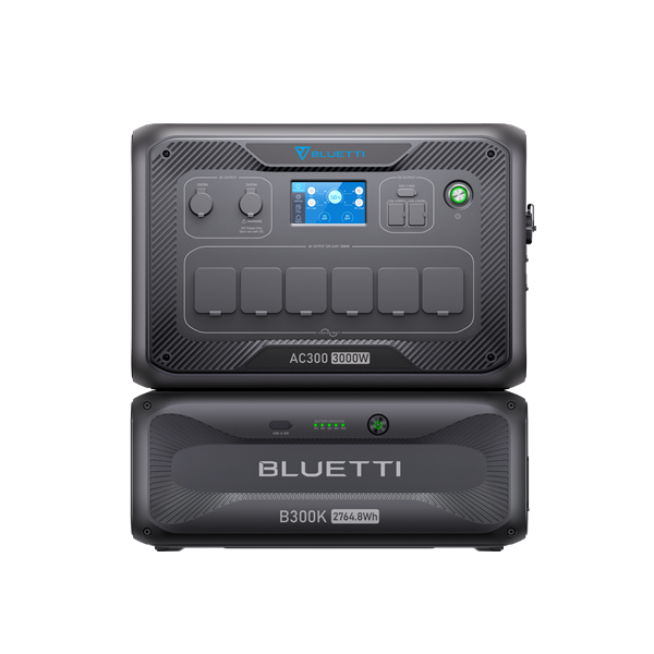 Bluetti AC300 3000W Inverter Module Generator with 1 x B300K Expansion Battery 2764.8Wh
