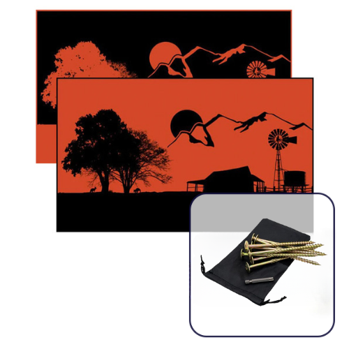 ACM Homestead Sunset Annexe Mat Orange/Black