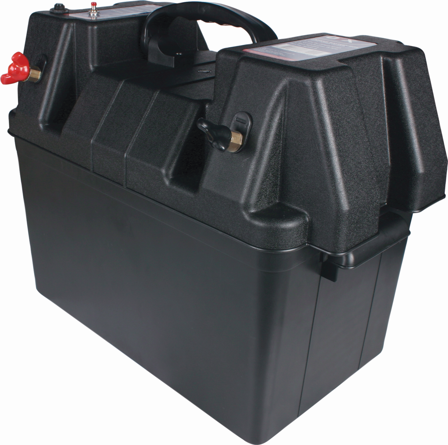OEX Plastic Battery Box with Power Outlets 340 x 200 x 225 mm