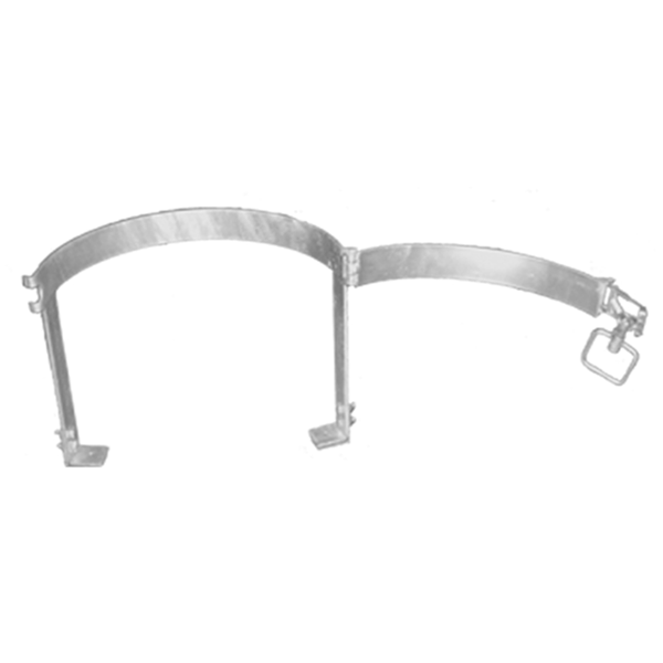 Supex Adjustable Small Gas Bottle Holder with Front Opening, Weld On