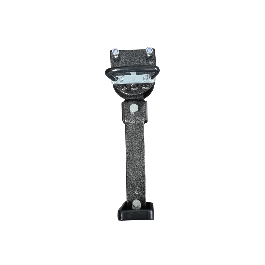 Supex Small Adjustable Drop Down Leg with Plastic Foot & Hammertone Finish