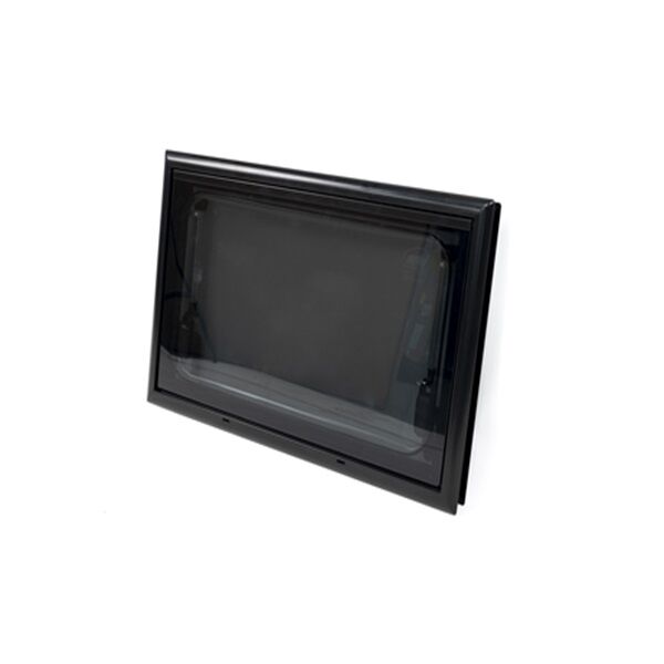 Aussie Traveller ATS4 Black Window with Pleated Blind